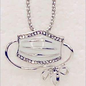 Mask Pendant Necklace (similar to B Johnson)